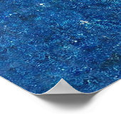 Westie en Volle Maan Poster (Hoek)