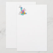 Westie Engel Blokken Briefpapier (Voorkant / Achterkant)
