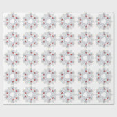 Westie Engel Sneeuwvlokje Cadeaupapier (Vlak)