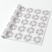 Westie Engel Sneeuwvlokje Cadeaupapier (Uitgerold)