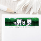 Westie Familie Etiket (Insitu)