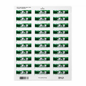 Westie Familie Etiket (Full Sheet)
