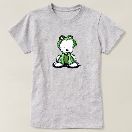 Westie Frog T-Shirt (Design voorkant)