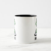 Westie Frog T-Shirt Tweekleurige Koffiemok (Center)