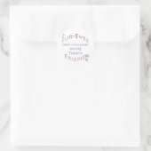 Westie Furever Vriend Ronde Sticker (Tas)