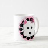 Westie Girl Koffiemok (Voorkant rechts)