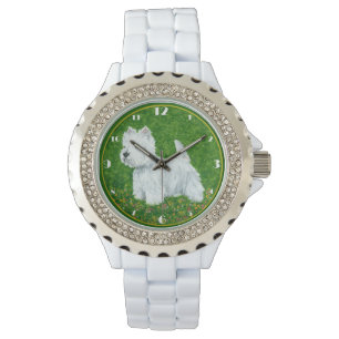 Westie Groenland Horloge