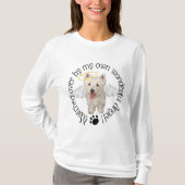 Westie Guardian Angel T-shirt (Voorkant)