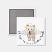 Westie Guardian Angels Magneet (Voorkant / Achterkant)