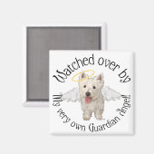 Westie Guardian Angels Magneet (Voorkant / Achterkant)