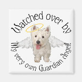 Westie Guardian Angels Magneet (Voorkant)