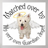 Westie Guardian Angels Poster (Voorkant)