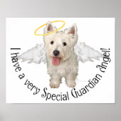 Westie Guardian Angels Poster (Voorkant)