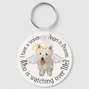 Westie Guardian Angels Sleutelhanger