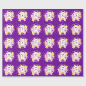 Westie Happy Birthday Wrapping Paper Cadeaupapier (Vlak)