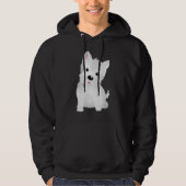 Westie Head Hoodie (Voorkant)