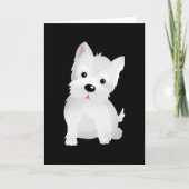 Westie Head Kaart (Voorkant)