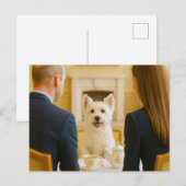 Westie heeft Royal Tea Briefkaart (Voorkant / Achterkant)