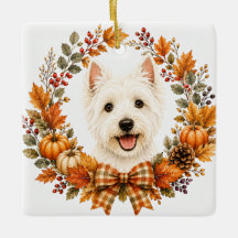 Westie Herfstkrans