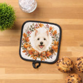 Westie-herfstkrans Pannenlap (Top down)