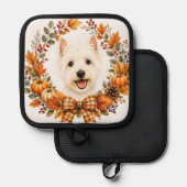 Westie-herfstkrans Pannenlap (Voorkant / Achterkant)