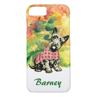 westie highland doodsbange hond iPhone 7 hoesje co