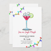 Westie Holiday Party Invitations  (Voorkant / Achterkant)