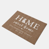 Westie Home Sweet Home Doormat Deurmat (Schuin)