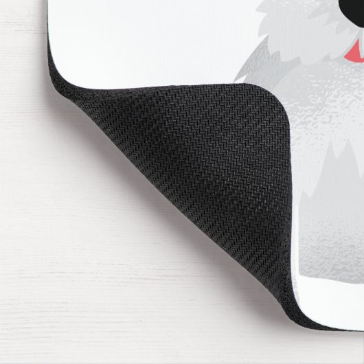 Westie hond muismat (Hoek)