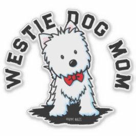 Westie Hond Sticker