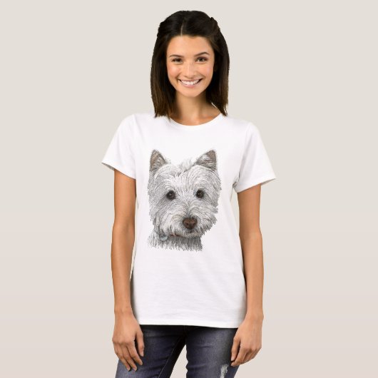 Westie hond t-shirt