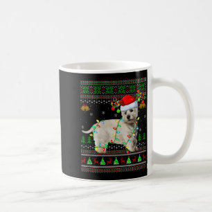 Westie Hond West Highland Terrier Lelijk Kerst T-s Koffiemok