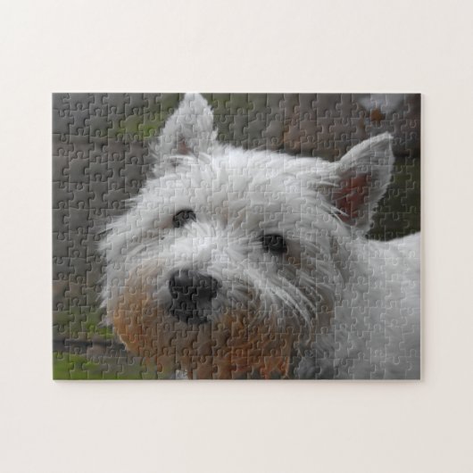 Westie Honden Puzzels. Legpuzzel (Horizontaal)