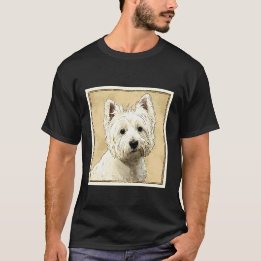 Westie Honden - Westie T-shirt (Voorkant)