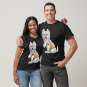 Westie Ik hou van Tattoo Dog Funny Moederdag Gi T-shirt (Unisex)