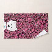 Westie Impressions Floral Bath Towel Set Bad Handdoek (Handdoek)