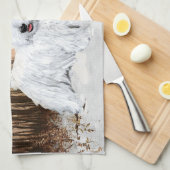 Westie in de schemering theedoek (Quarter Fold)