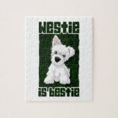 Westie is Bestie Legpuzzel (Verticaal)