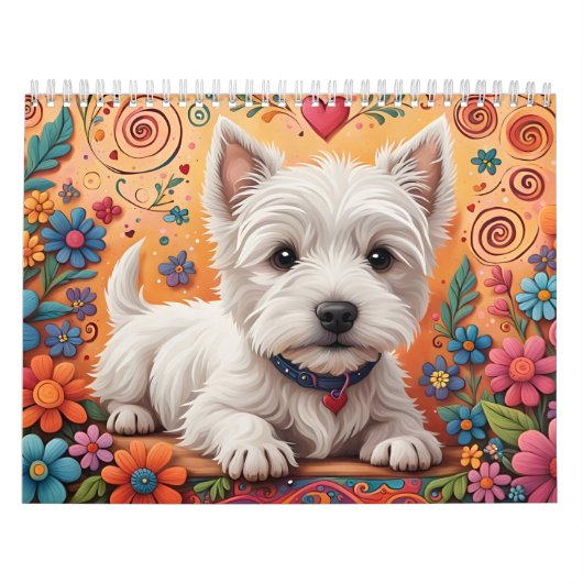 Westie Kalender 2024 (Hoes)
