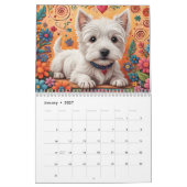Westie Kalender 2024 (Jan 2027)