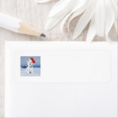Westie Kerst Retouradres Label (Insitu)