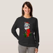 Westie kerstboom — kerstkerstkerstkerstkerstkerstk t-shirt (Voorkant volledig)