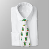 Westie Kerstboom Stropdas (Gebonden)