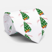 Westie Kerstboom Stropdas (Opgerold)