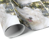 Westie Kerstmis Cadeaupapier (Rol Hoek)