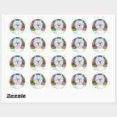 Westie Kerstmis Open Gifts Gift Labels (Vel)