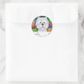Westie Kerstmis Open Gifts Gift Labels (Tas)
