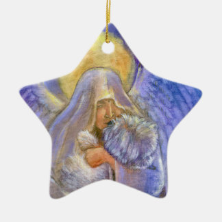 Westie kerstversiering keramisch ornament