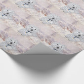 Westie Kerstvreugde Cadeaupapier (Hoek)