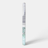 Westie kijkt uit een raam samsung galaxy hoesje (Linkerkant)